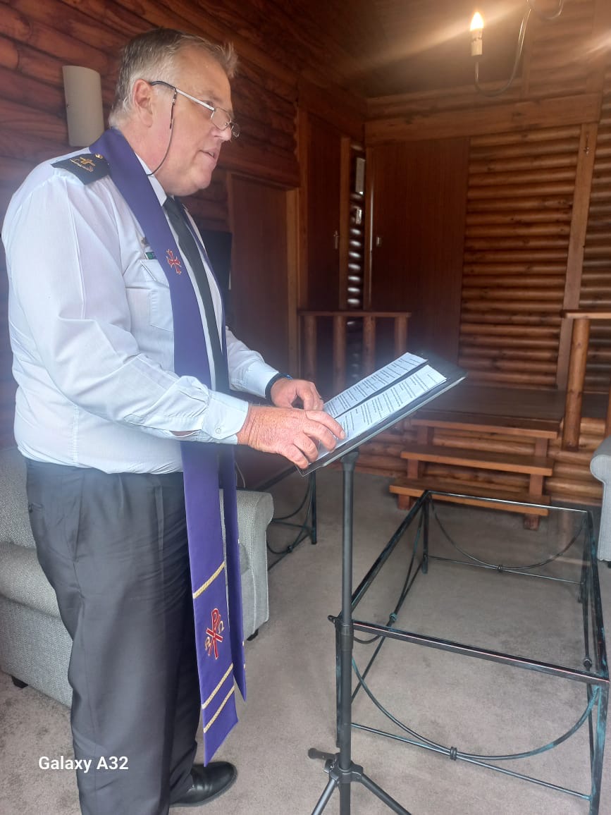 Wedding ceremony by Dr. Gerrit Rademeyer in Malmesbury