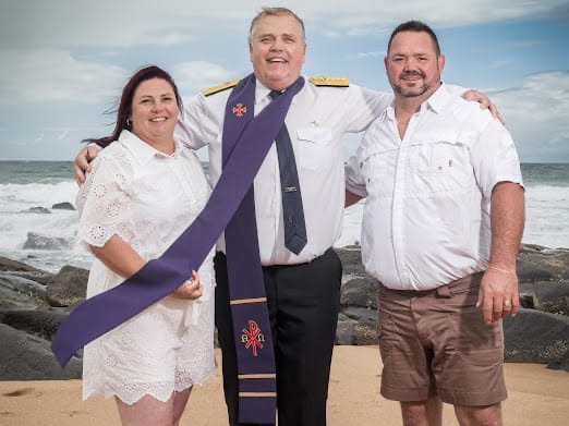 Wedding ceremony by Dr. Gerrit Rademeyer in Malmesbury